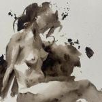 February Zoom online demo - Tom Shepherd -  The Figure  in Water Colour
