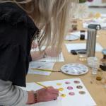 April Live Demo Evening - Ginny Farquhar Plants colours & inks